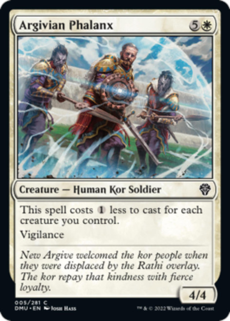 Argivian Phalanx (foil)