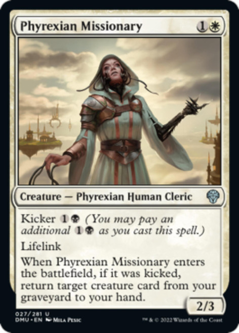 Phyrexian Missionary (foil) | Dominaria United