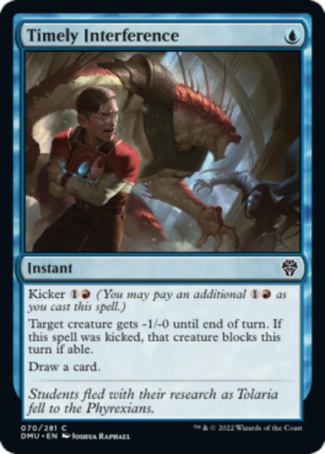 Timely Interference (foil) | Dominaria United