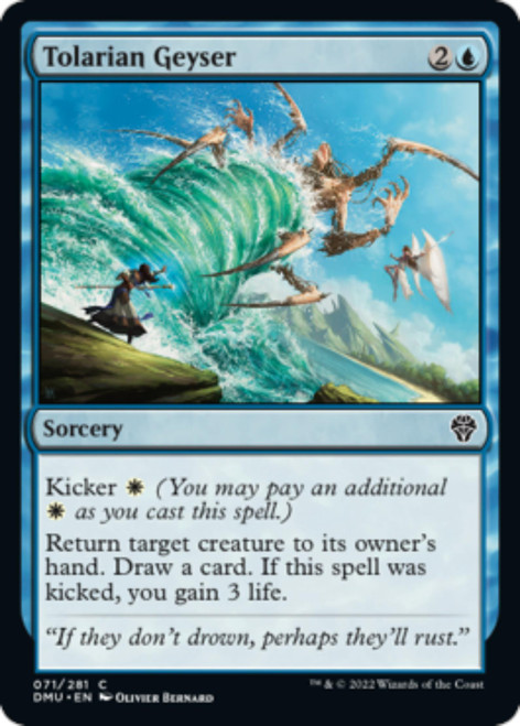 Tolarian Geyser (foil)