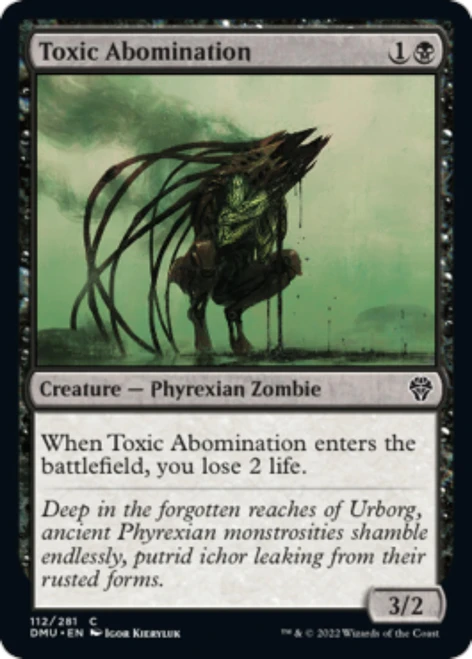 Toxic Abomination (foil)