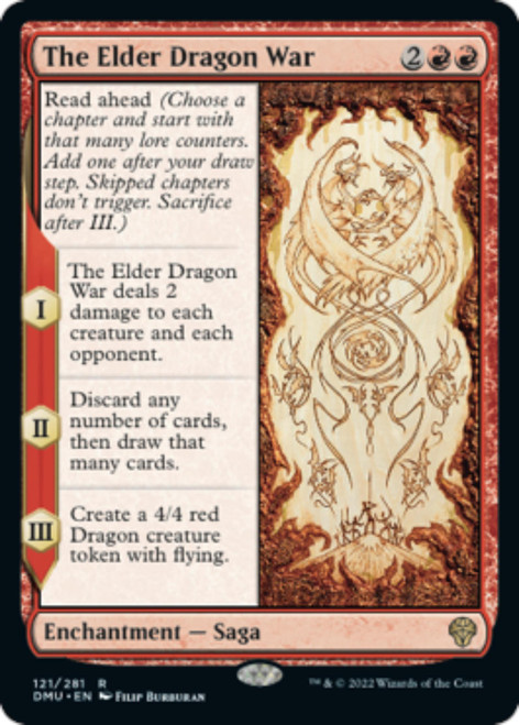 The Elder Dragon War (foil) | Dominaria United