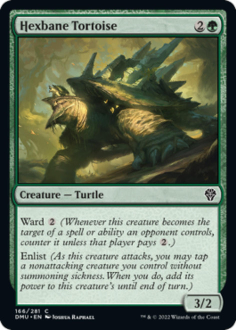 Hexbane Tortoise (foil) | Dominaria United