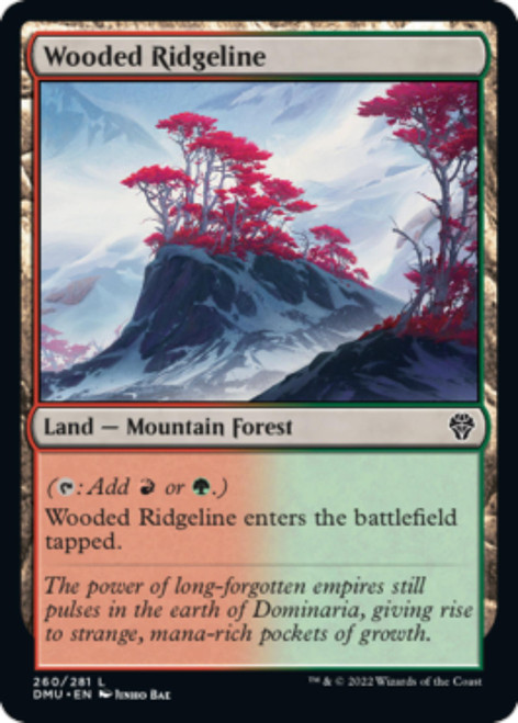 Wooded Ridgeline (foil)