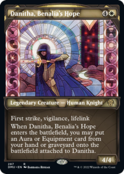 Danitha, Benalia's Hope (Stained-Glass foil)