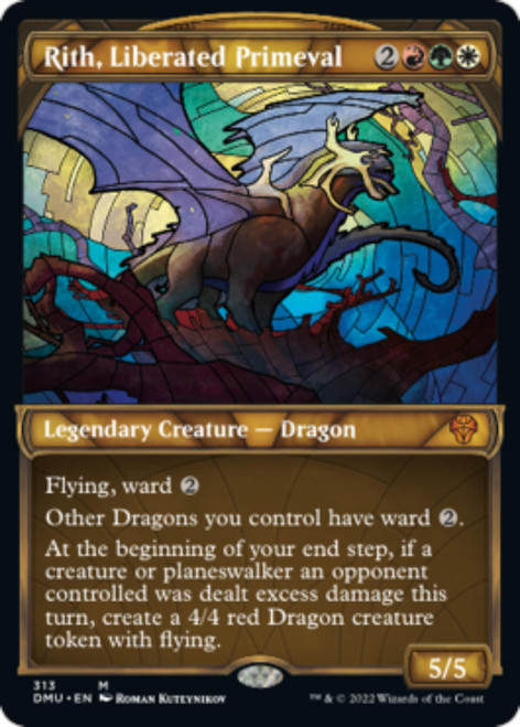 Rith, Liberated Primeval (Stained-Glass foil)