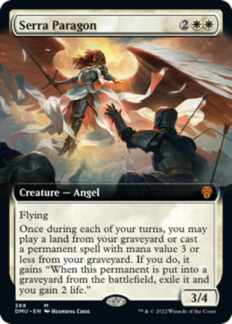 Serra Paragon (Extended Art foil)