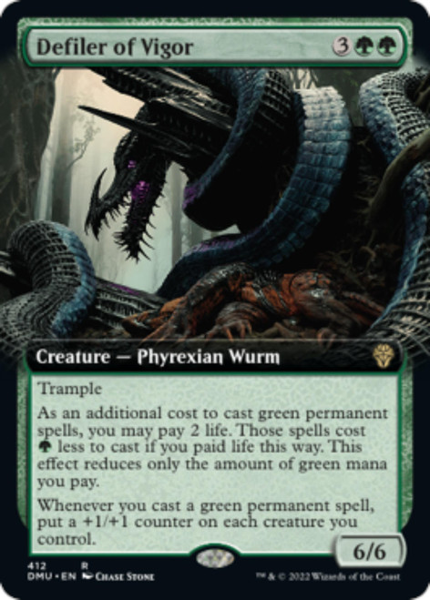 Defiler of Vigor (Extended Art foil)