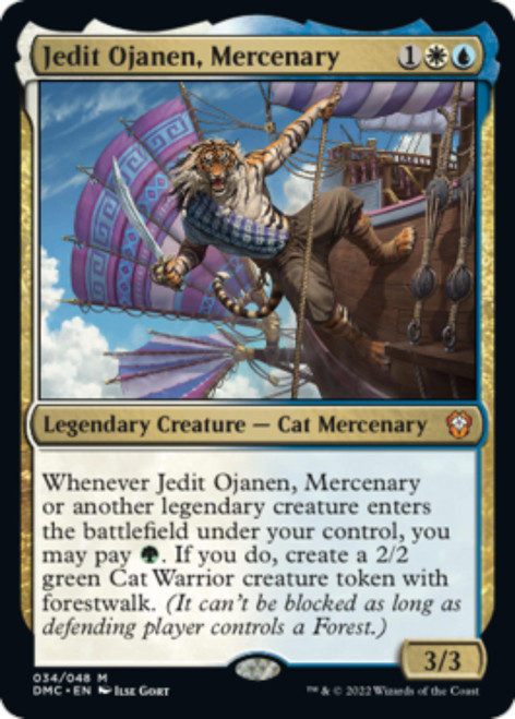 Jedit Ojanen, Mercenary (Foil)