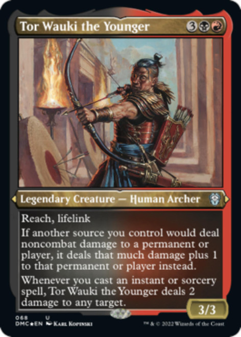 Tor Wauki the Younger (Etched Foil) | Dominaria United Commander
