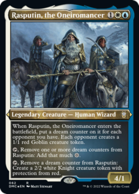 Rasputin, the Oneiromancer (Etched Foil)