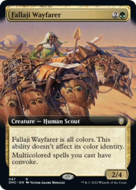 Fallaji Wayfarer (Extended Art) | Dominaria United Commander