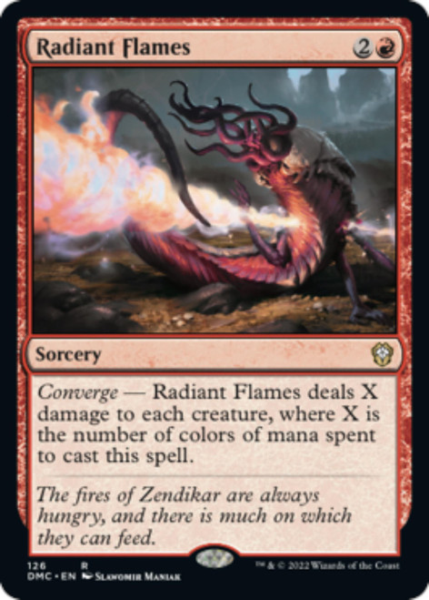 Radiant Flames | Dominaria United Commander