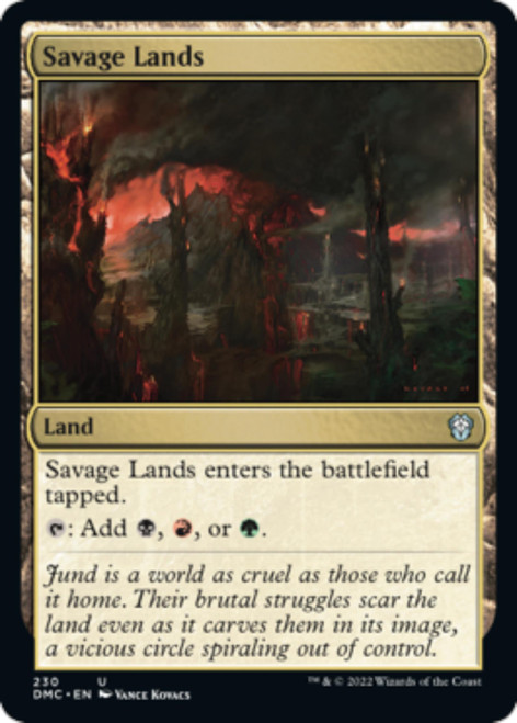 Savage Lands | Dominaria United Commander