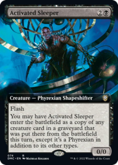 Activated Sleeper (Extended Art) | Dominaria United Commander