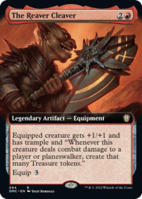 The Reaver Cleaver (Extended Art) | Dominaria United Commander