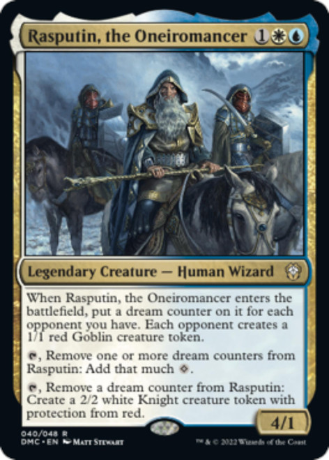 Rasputin, the Oneiromancer (foil)