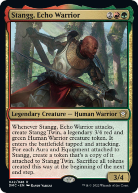 Stangg, Echo Warrior (foil) | Dominaria United Commander