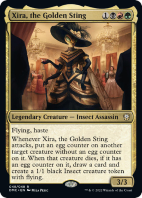 Xira, the Golden Sting (foil) | Dominaria United Commander