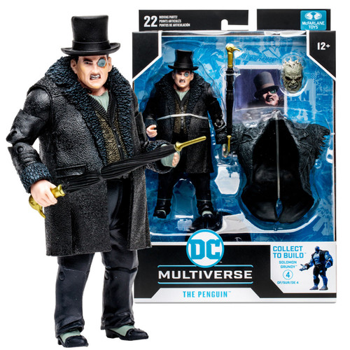 DC Multiverse: Batman: Arkham City - The Penguin (Build-A Solomon Grundy) 7-Inch Figure