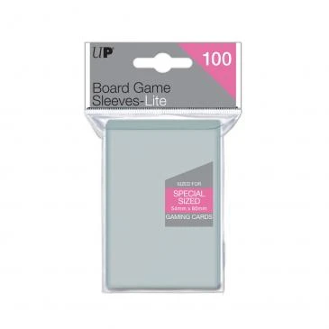 UP Lite Board Game Sleeves 54mm x 80mm (100)