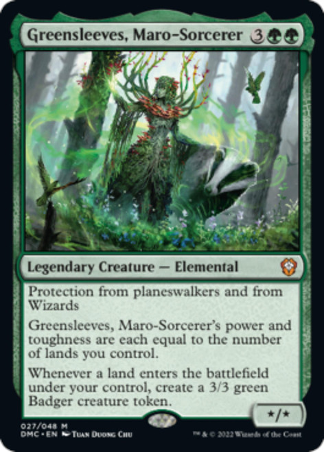 Greensleeves, Maro-Sorcerer (foil) | Dominaria United Commander