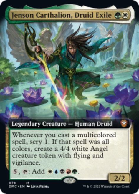 Jenson CArt foilhalion, Druid Exile (Extended Art foil)