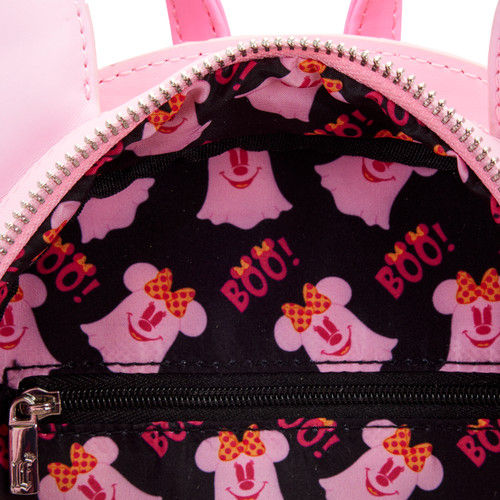 Disney: Pastel Ghost Minnie Mouse Glow-in-the-Dark Mini Backpack