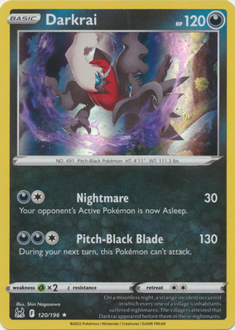 SWSH Lost Origin 120/196 Darkrai (Holo)