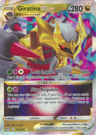 SWSH Lost Origin 131/196 Giratina VSTAR (Full Art)