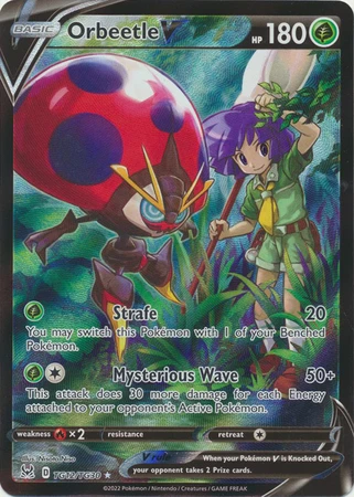 SWSH Lost Origin TG12/TG30 Orbeetle V (Full Art)