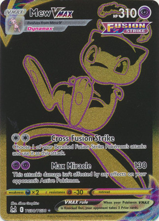 SWSH Lost Origin TG30/TG30 Mew VMAX (Secret Rare)