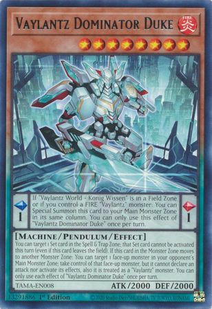 TAMA-EN008 Vaylantz Dominator Duke