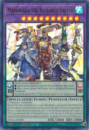 TAMA-EN009 Mamonaka the Vaylantz United (Ultra Rare)
