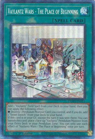 TAMA-EN011 Vaylantz Wars - The Place of Beginning (Collector's Rare)