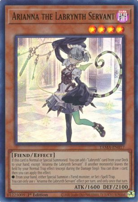 TAMA-EN017 Arianna the Labrynth Servant (Ultra Rare)