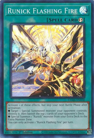 TAMA-EN030 Runick Flashing Fire