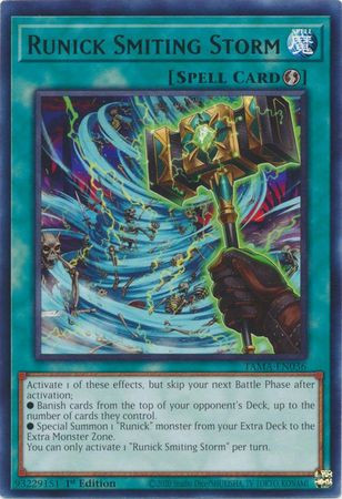 TAMA-EN036 Runick Smiting Storm