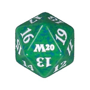 Magic Core Set 2020 Spindown Dice - Green