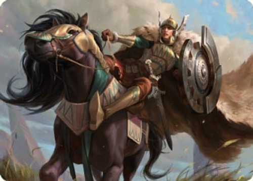 Knight of Dawn's Light (#10) Art Card | Dominaria United