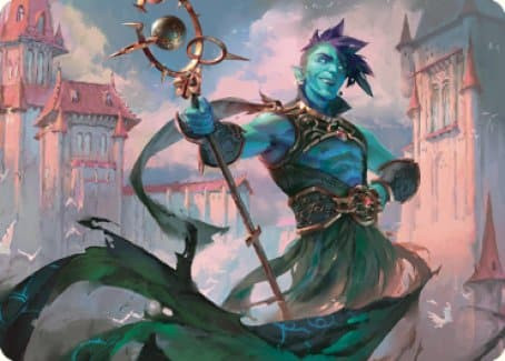 Haughty Djinn (#15) Art Card
