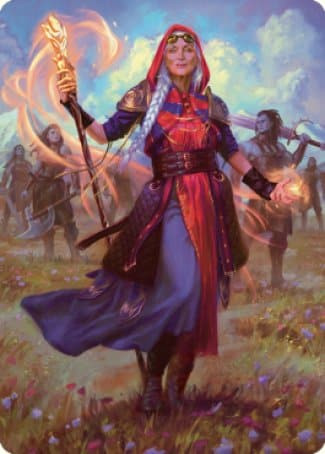 Jaya, Fiery Negotiator (#34) Art Card