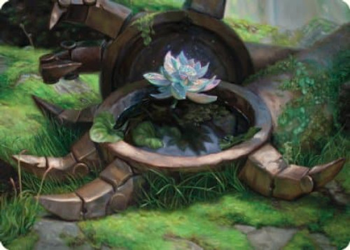 Timeless Lotus (#57) Art Card | Dominaria United