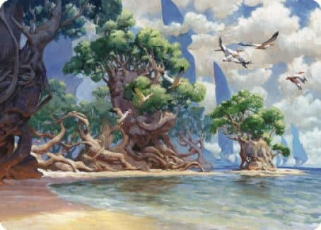 Yavimaya Coast (#61) Art Card