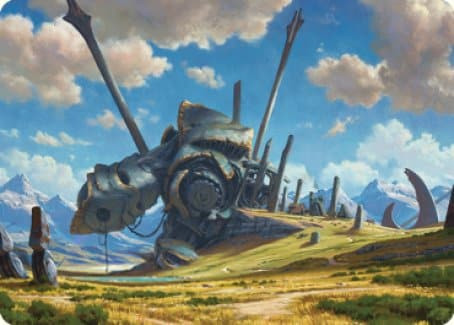 Plains (#62) Art Card