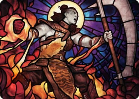 Garna, Bloodfist of Keld (#71) Art Card