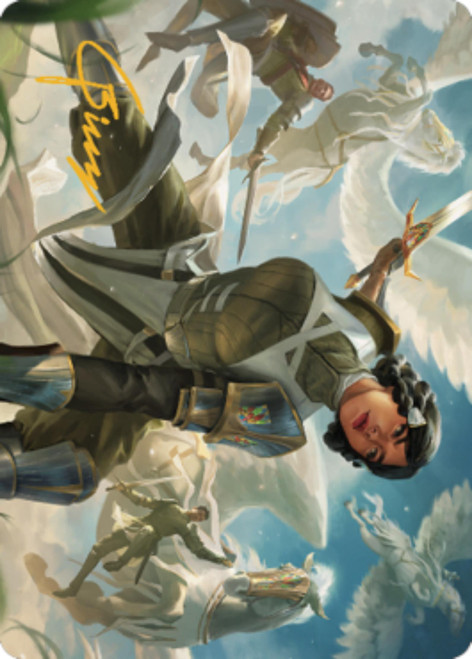 Resolute Reinforcements (#13) Art Card (Gold Stamped)