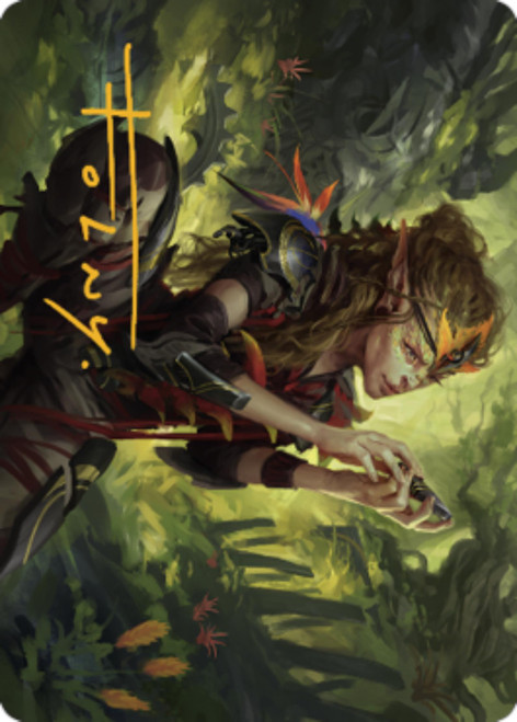 Meria, Scholar of Antiquity (#50) Art Card (Gold Stamped)