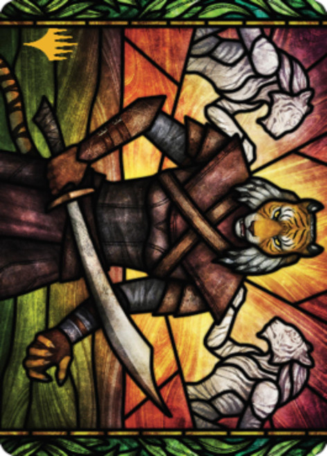 Zar Ojanen, Scion of Efrava (#80) Art Card (Gold Stamped)