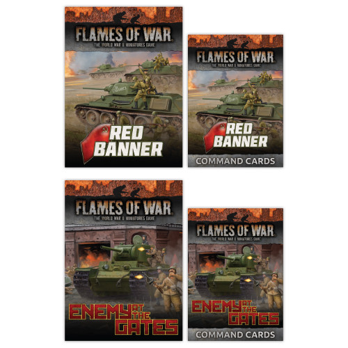Flames of War - Soviet Eastern Front Unit and Command Cards